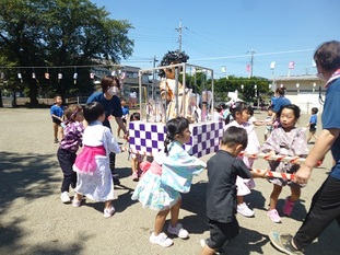 なつまつり おみこしの写真