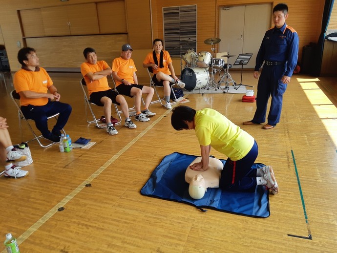 写真：普通救命講習の様子2