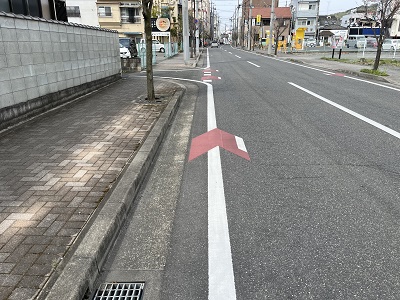 写真:ベンガラ色の矢羽根