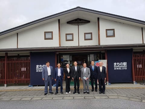 写真:栃木県鹿沼市での視察