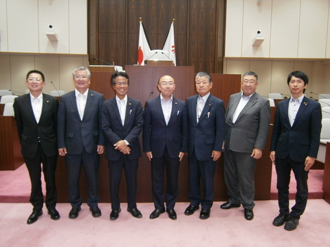 写真:愛知県安城市での視察
