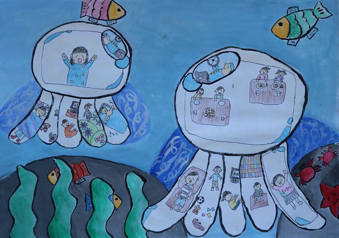 作品の写真:高学年金賞