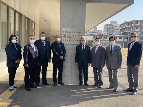 写真:北海道札幌市での視察