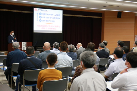 写真:新里地区の開催の様子