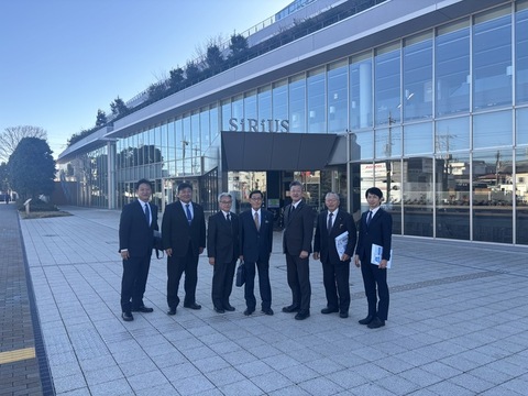 写真:神奈川県大和市の行政視察の様子