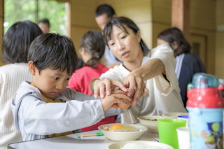 写真:朝食
