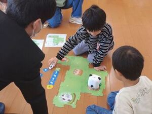 写真:幼児プログラミング体験3. mTiny