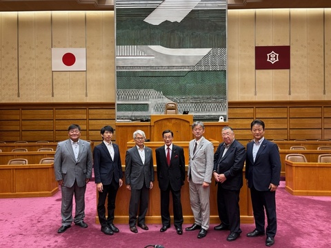 写真:栃木県宇都宮市の行政視察の様子