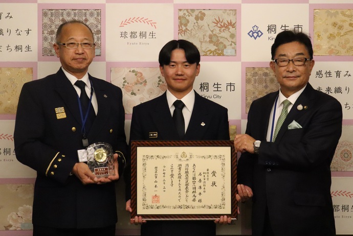 写真:市長報告の様子