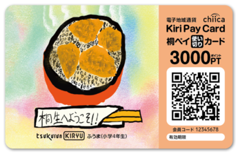 画像：3000ptカード