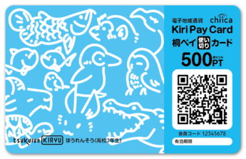 画像：500ptカード
