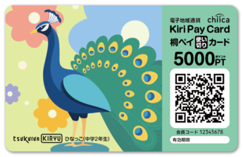 画像：5000ptカード